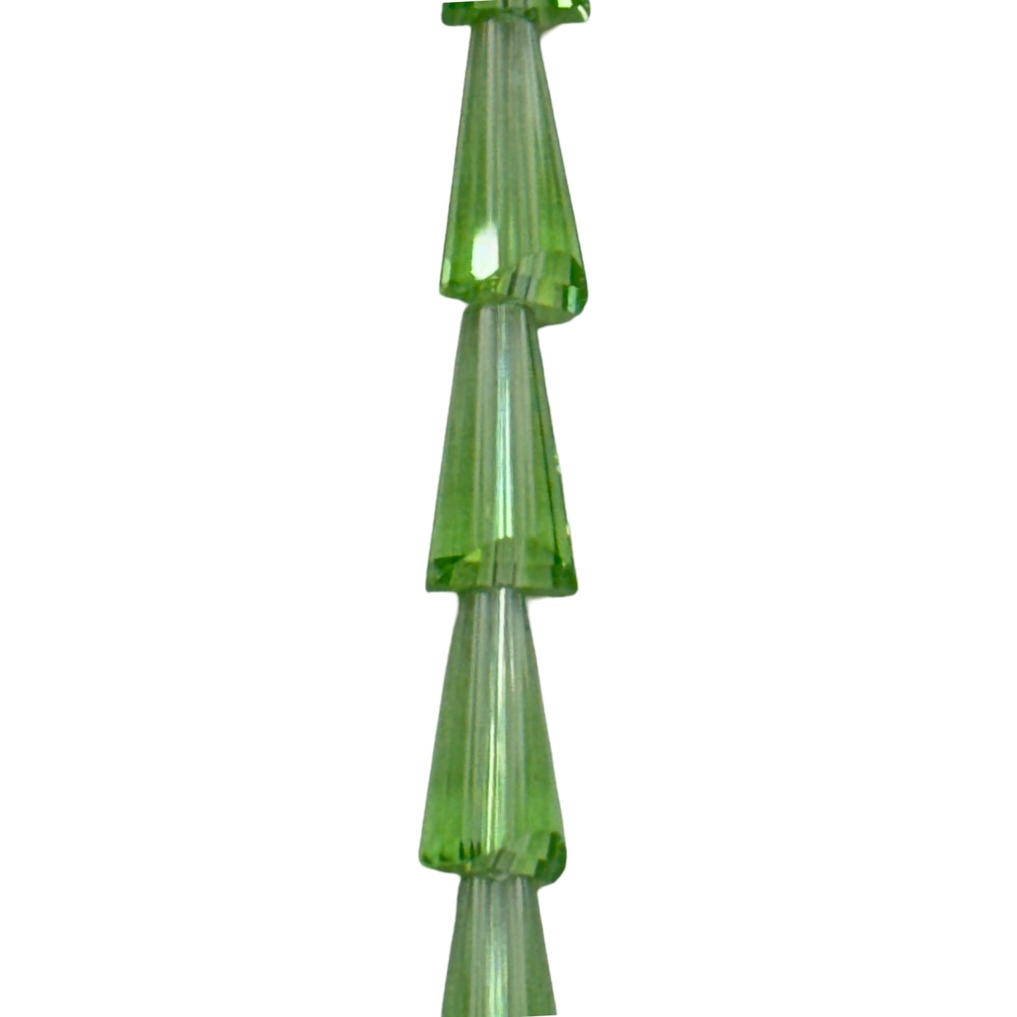 Chinese Crystal - (Polished) - Cone/ Faceted