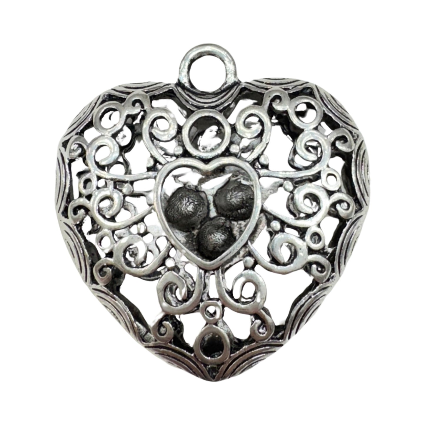 43mm x 45mm Heart Pendant