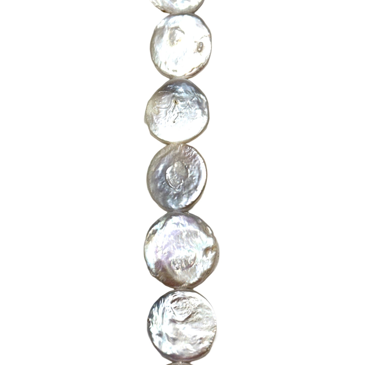 Freshwater Pearl - (Polished) - Coin/ Smooth