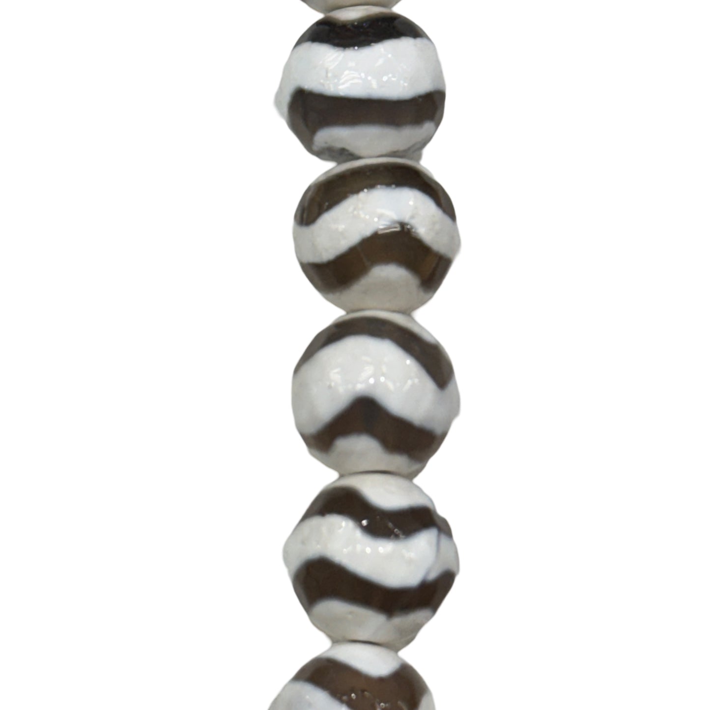 Swirl Tibetan Agate - (Polished) - Round/ Faceted