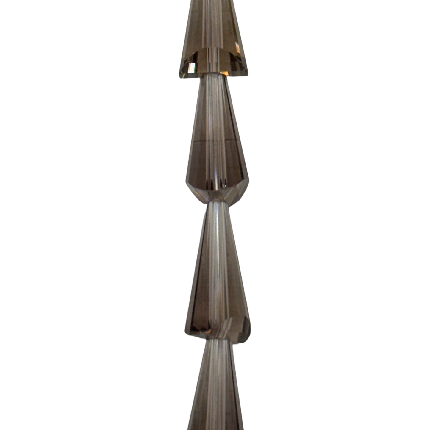 Chinese Crystal - (Polished) - Cone/ Faceted