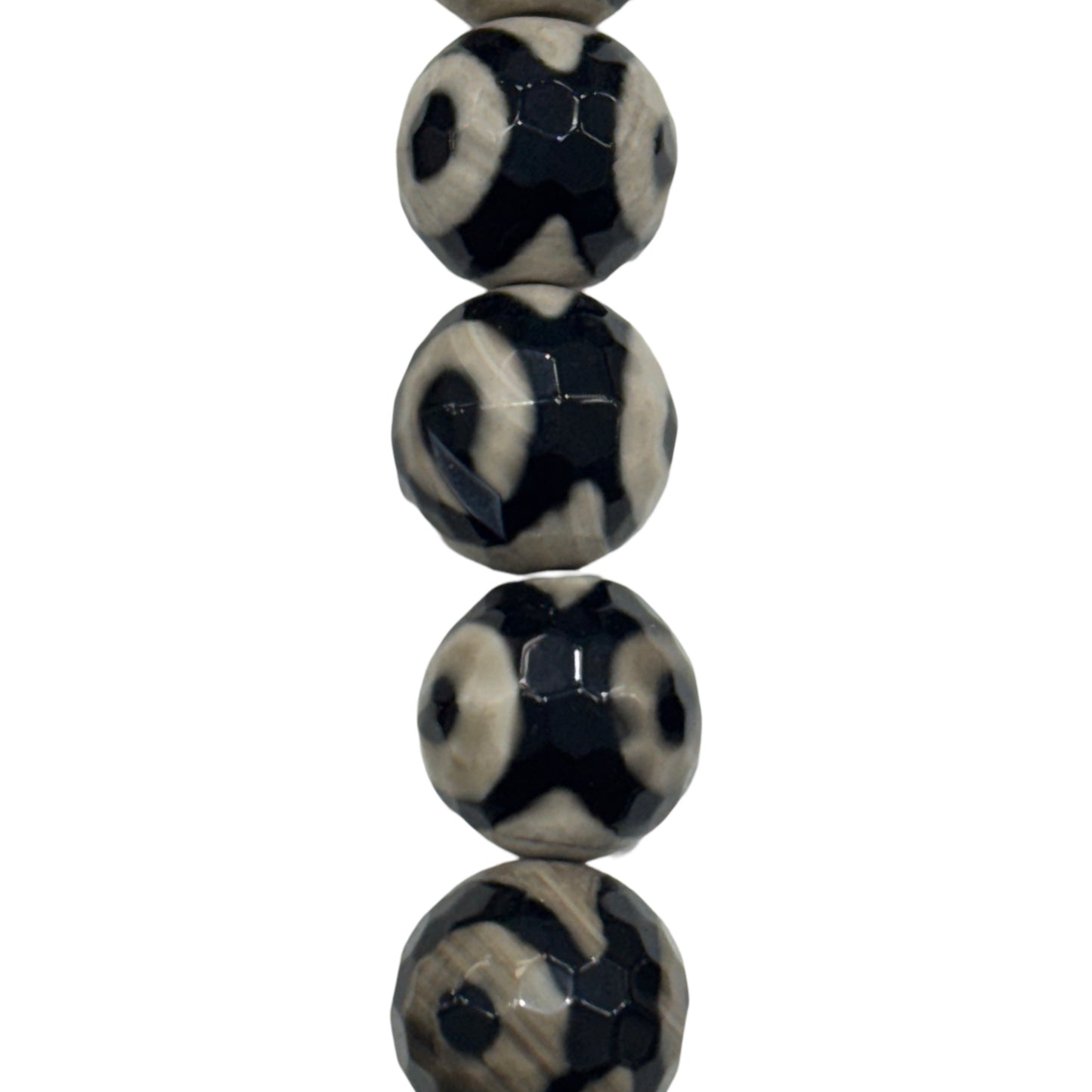 Spot Tibetan Agate - (Polished) - Round/ Faceted