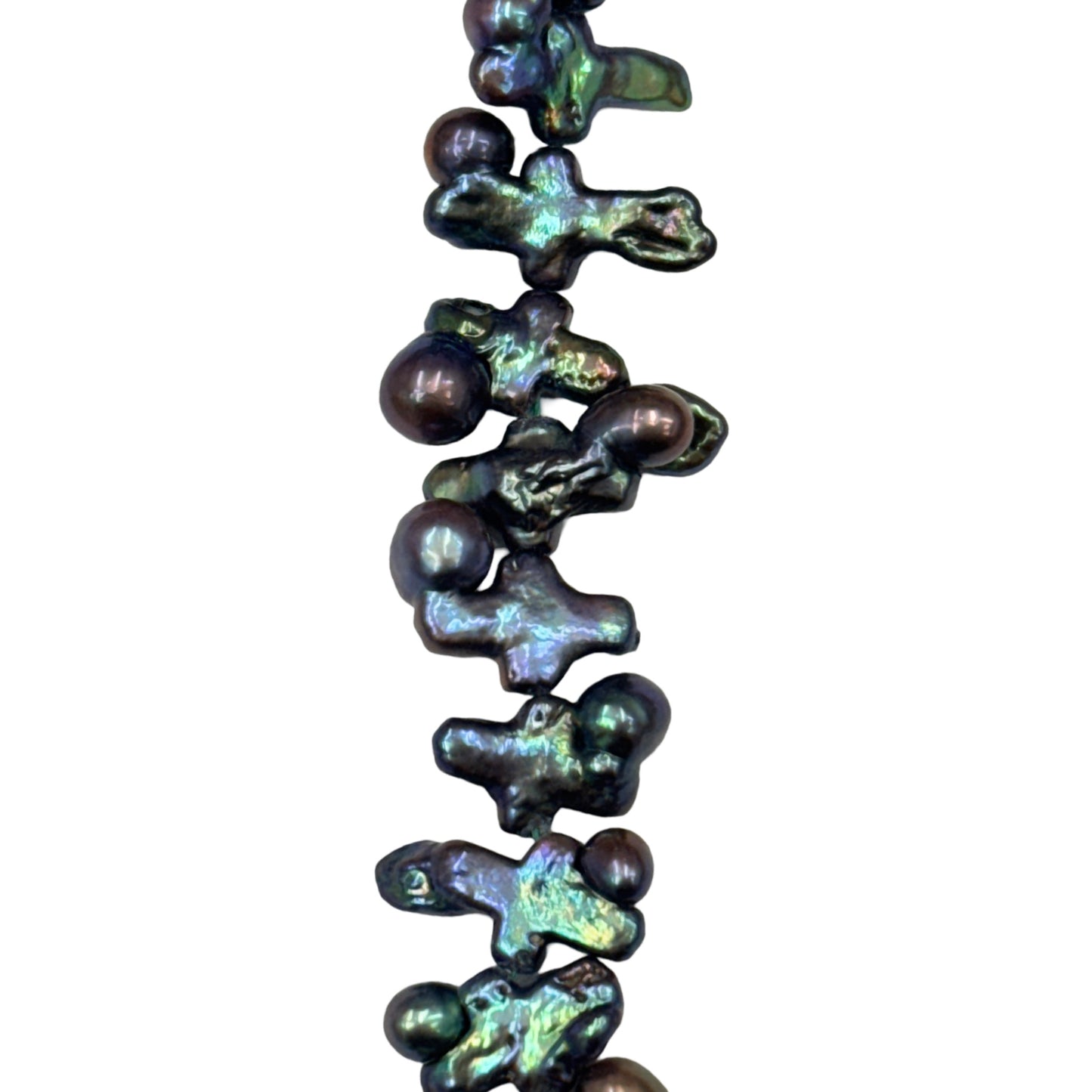 Freshwater Pearl - (Polished) - Cross/ Smooth