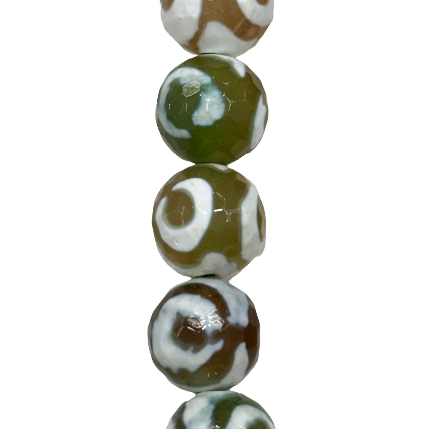 Spot Tibetan Agate - (Polished) - Round/ Faceted