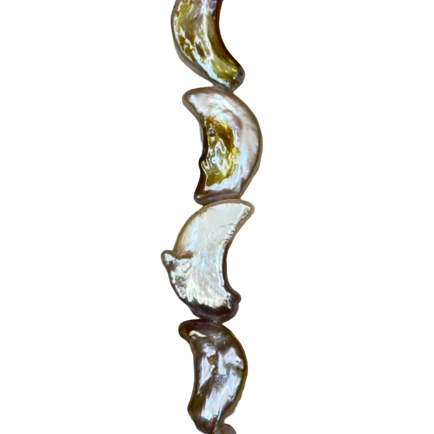 Freshwater Pearl - (Polished) - Moon/ Smooth