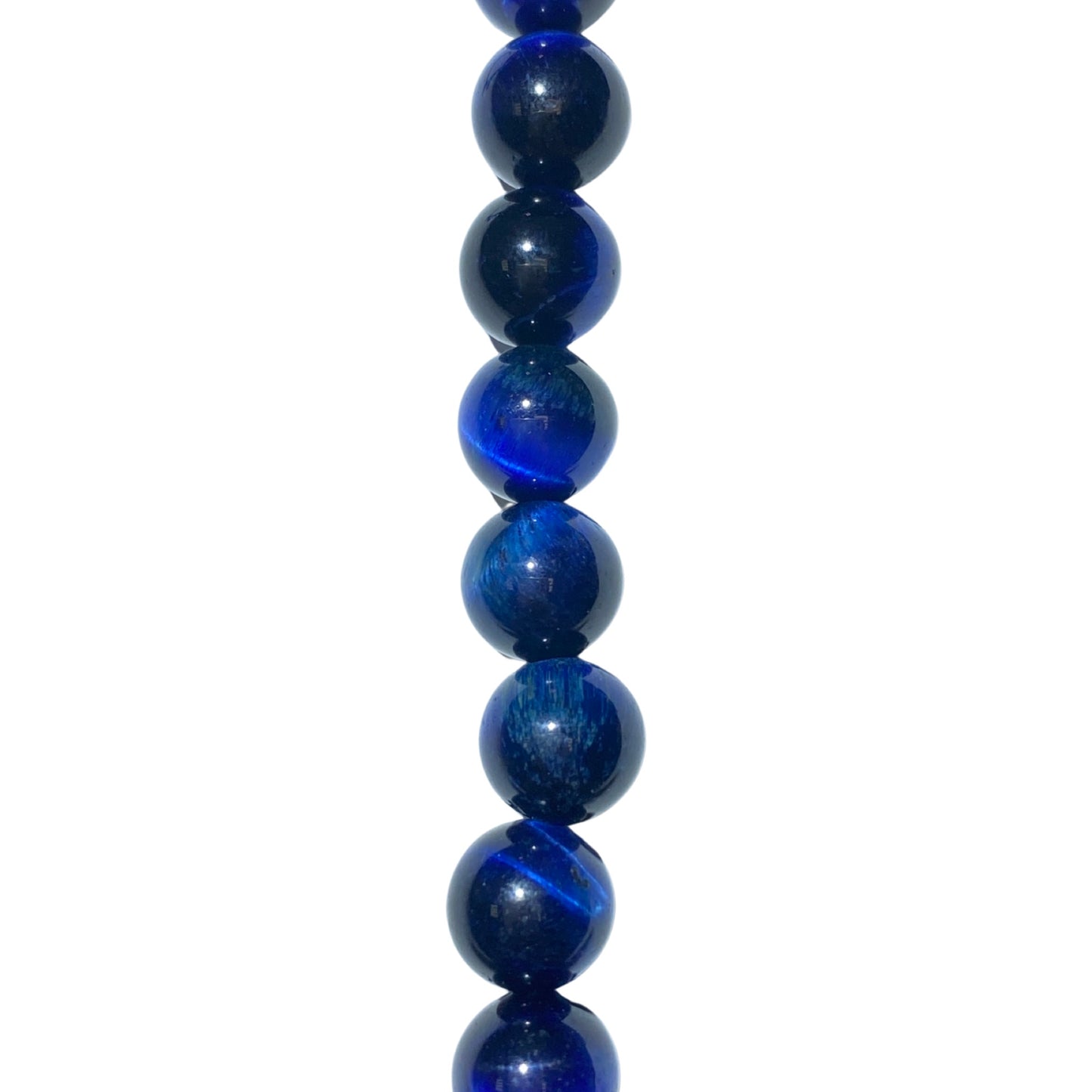 Blue Tigereye - (Polished) - Round/ Smooth