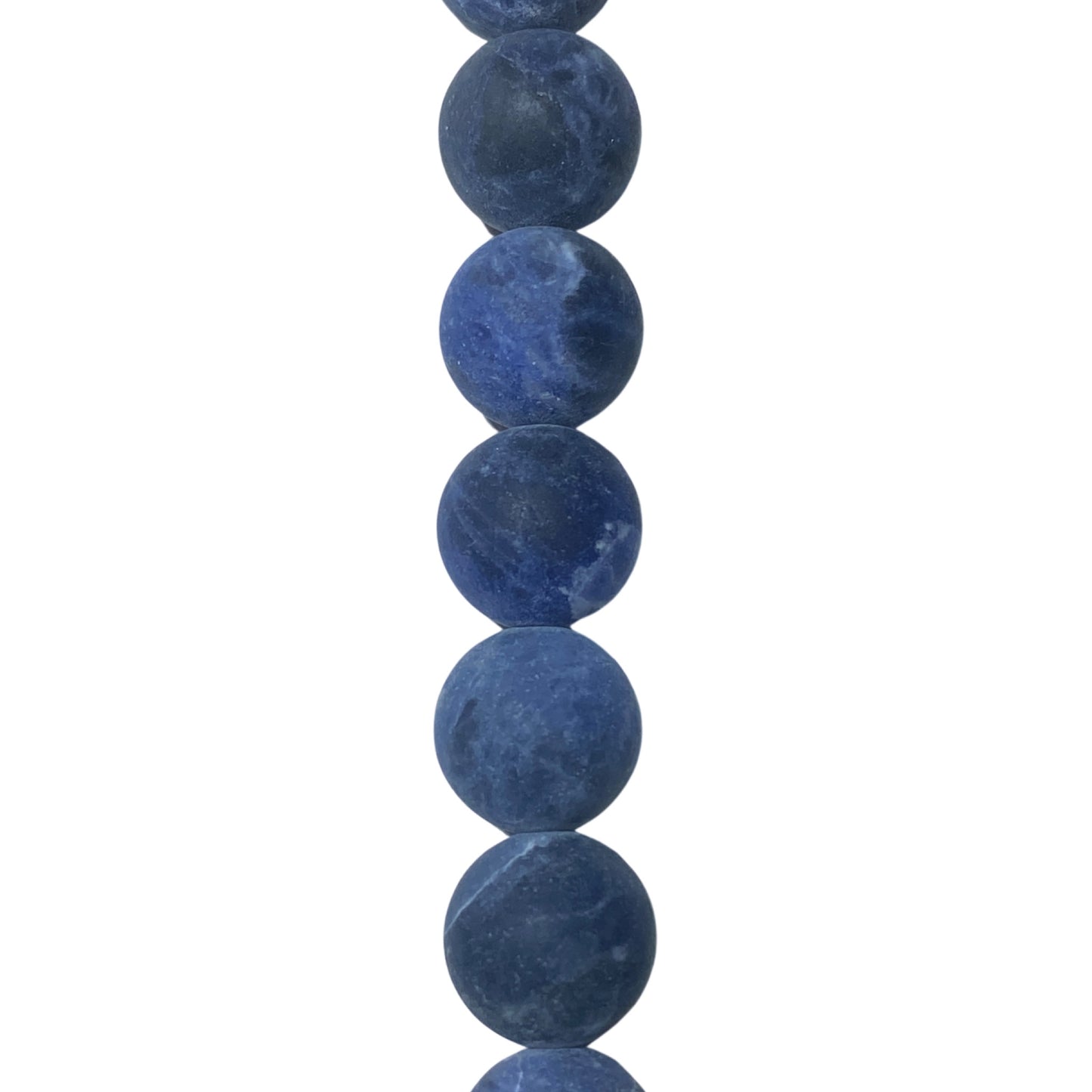 Sodalite - (Matte) - Round/ Smooth
