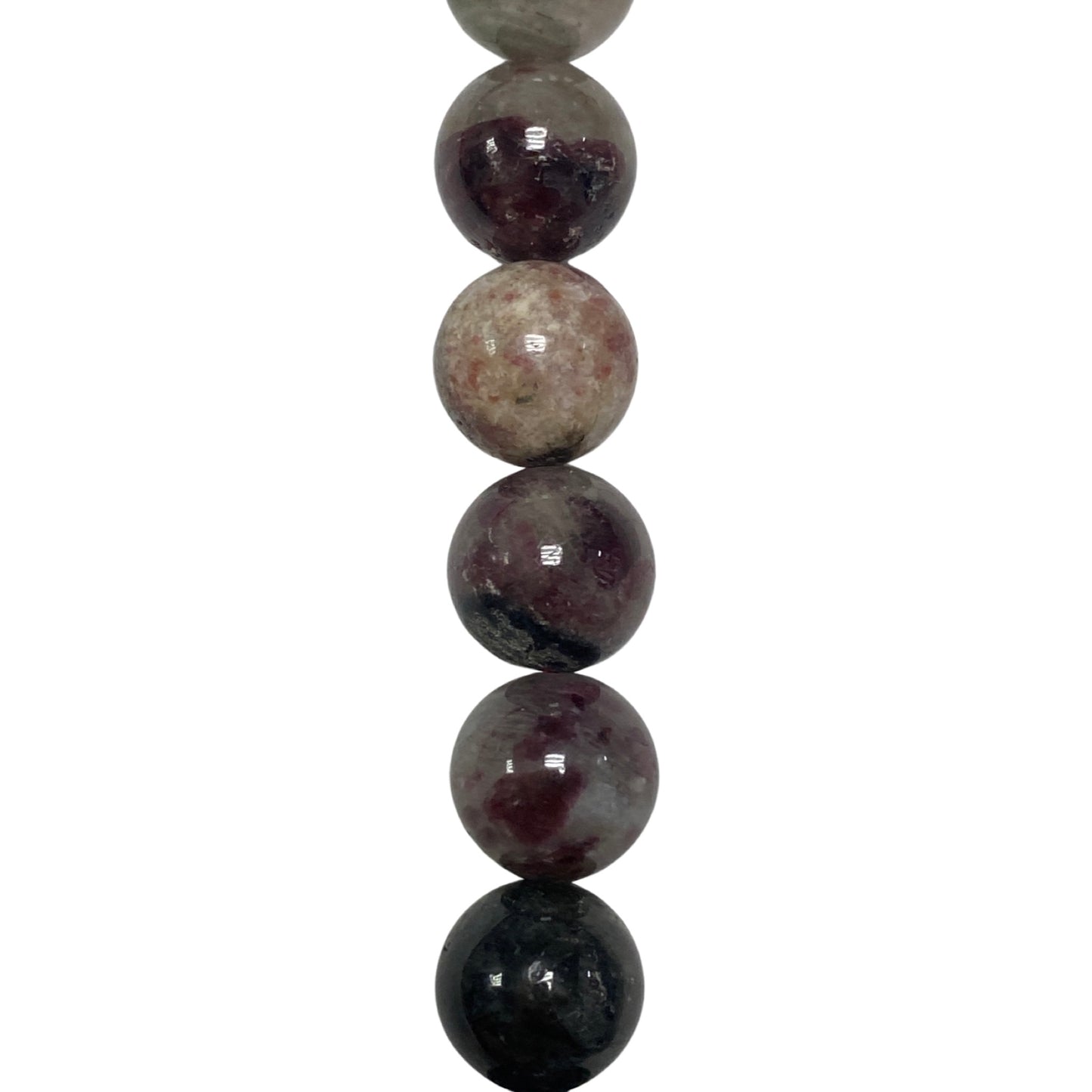 Watermelon Tourmaline - (Polished) - Round/ Smooth