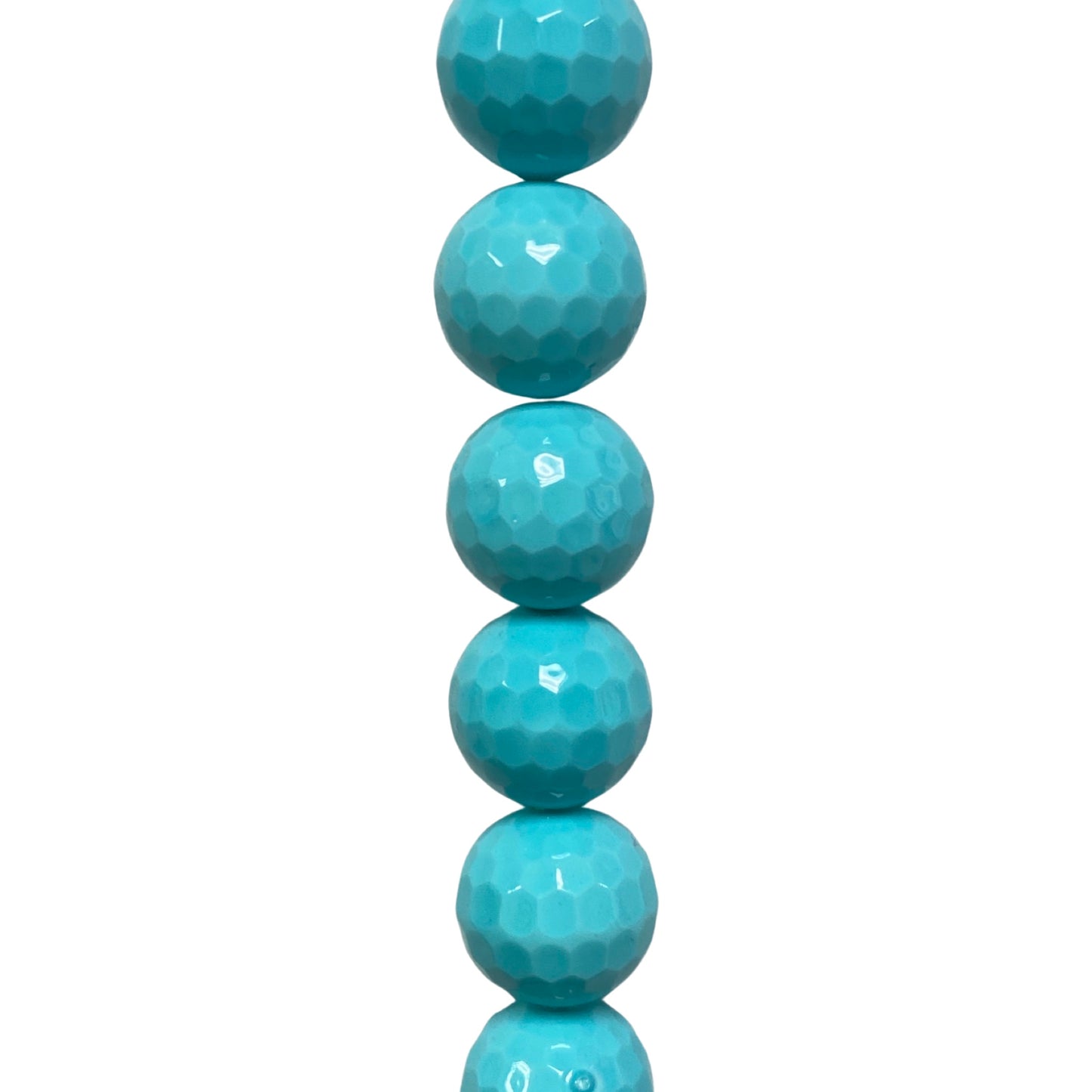 Turquoise Mother of Pearl - (Polished) - Round/ Faceted