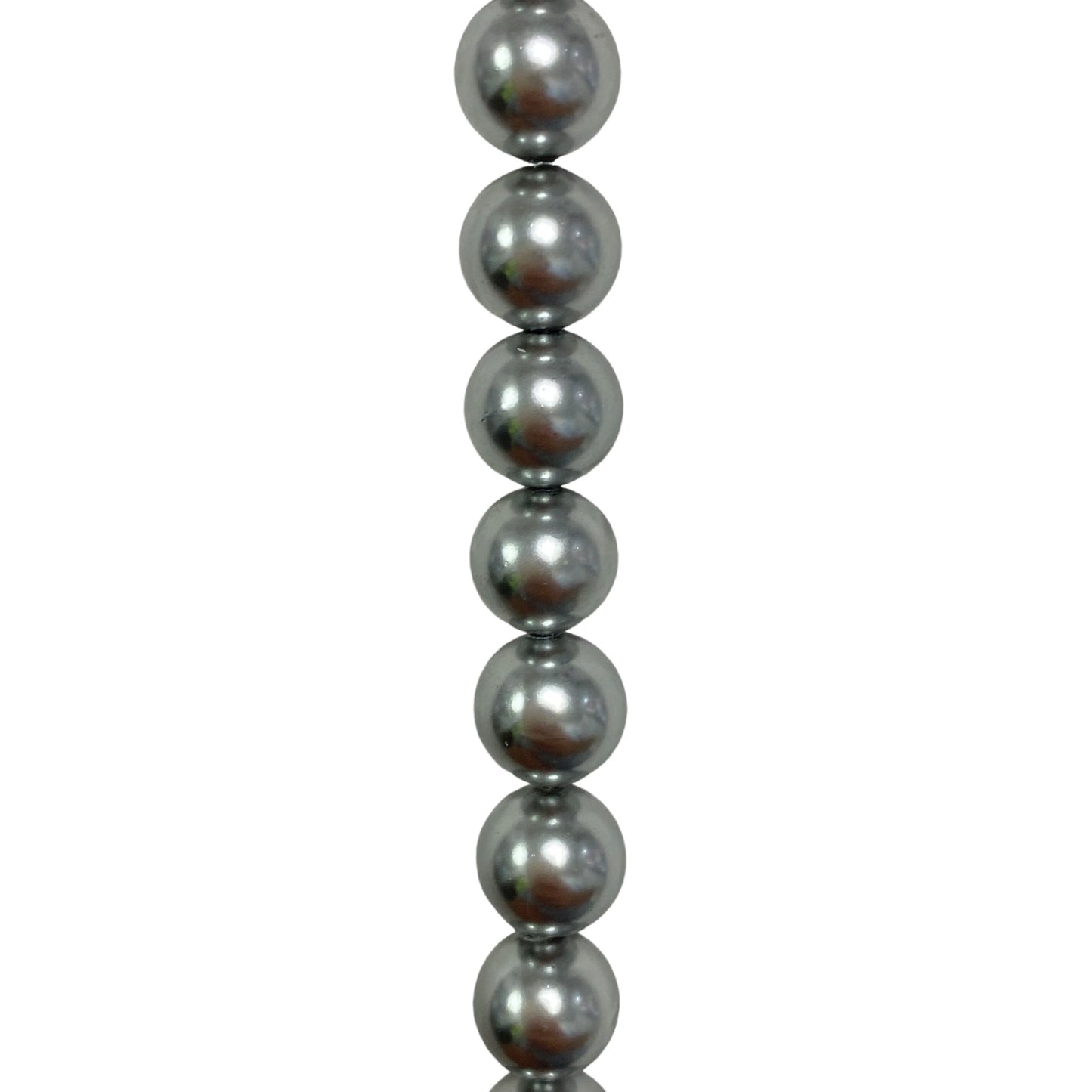 Gunmetal Mother of Pearl - (Extra Polished) - Round/ Smooth