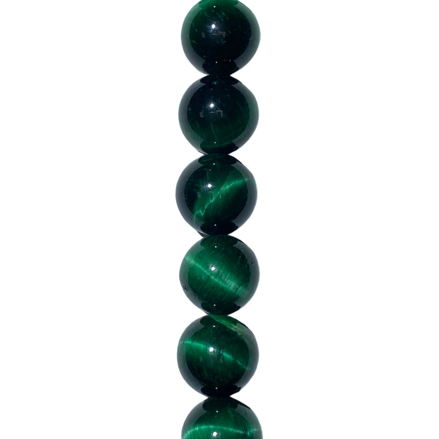 Green Tigereye - (Polished) - Round/ Smooth