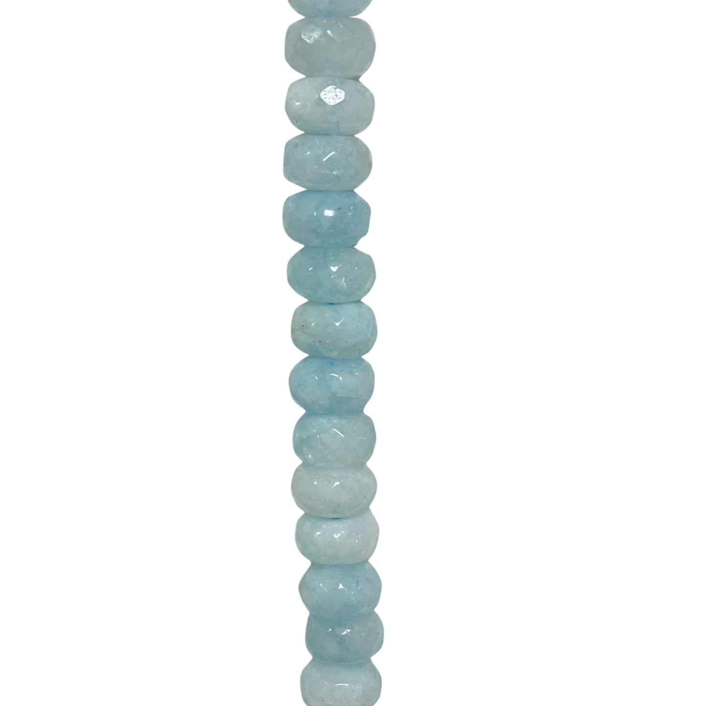 Aquamarine - (Polished) - Roundel/ Faceted