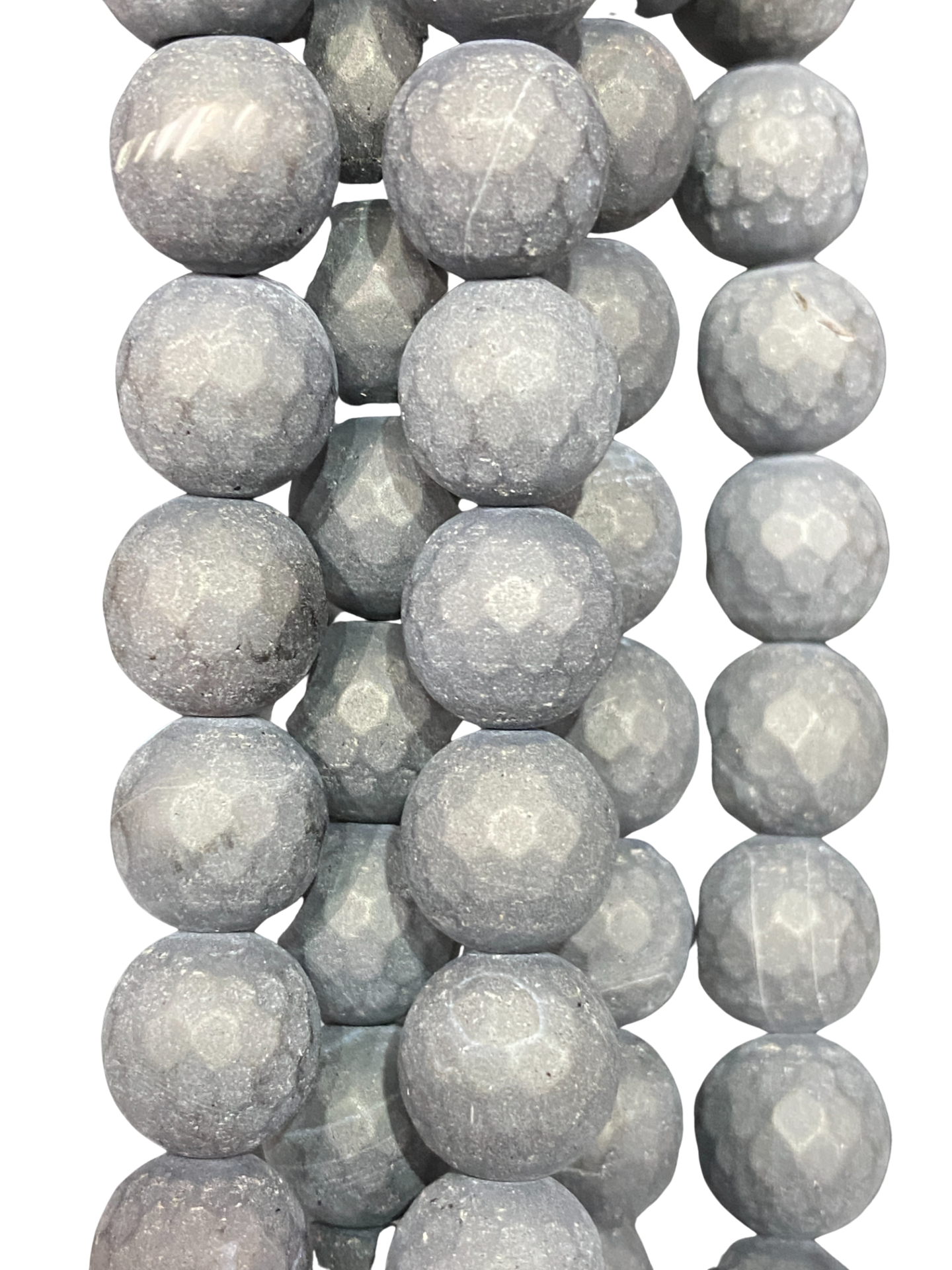 Black Onyx - (Matte) - Round/ Faceted