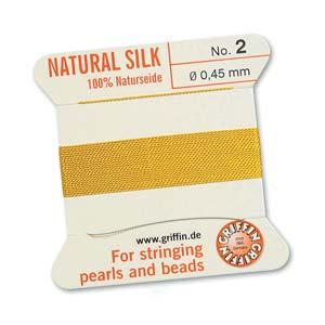 Griffin Silk Cord - Yellow