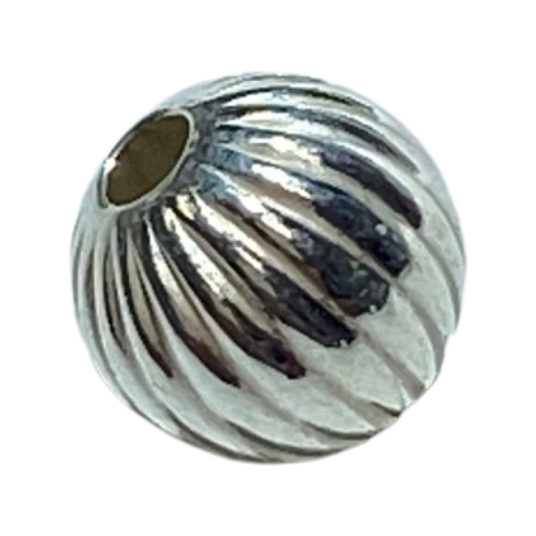 5.0mm Corrugated Round Bead