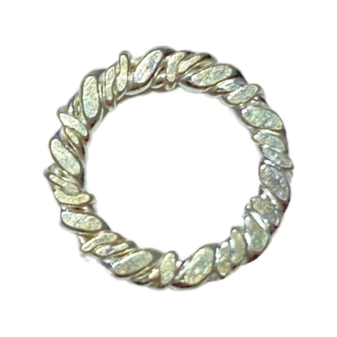 10.0mm Twisted Round Spacer Ring