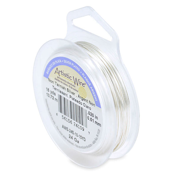 Artistic Wire, Craft Wire - 24 Gauge / 0.51mm - Retail Spool