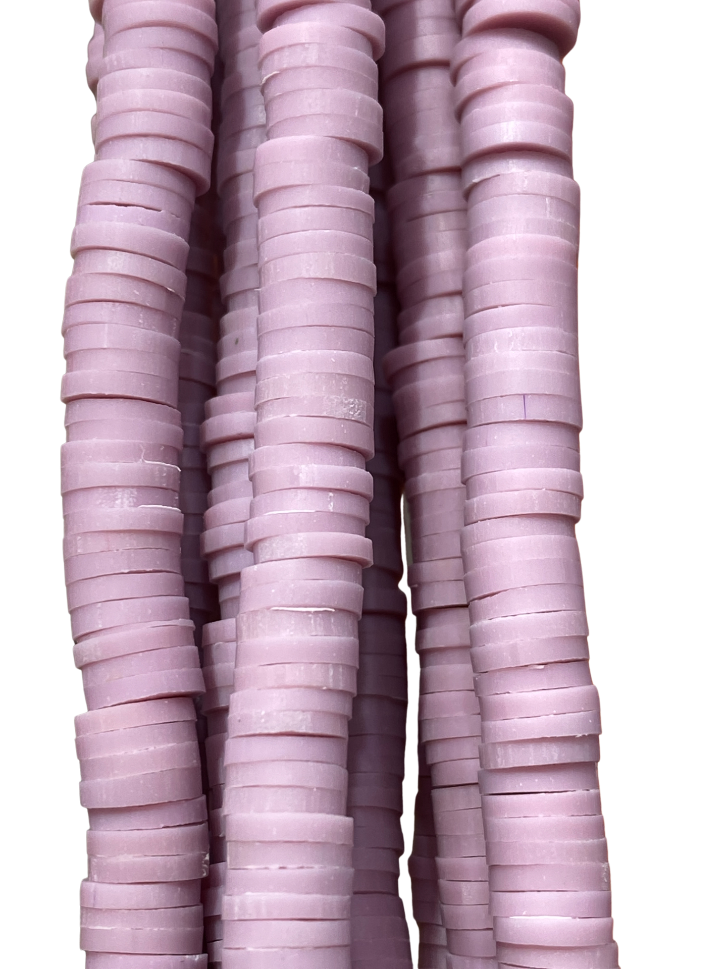 Light Violet Heishi Disc - Clay Beads