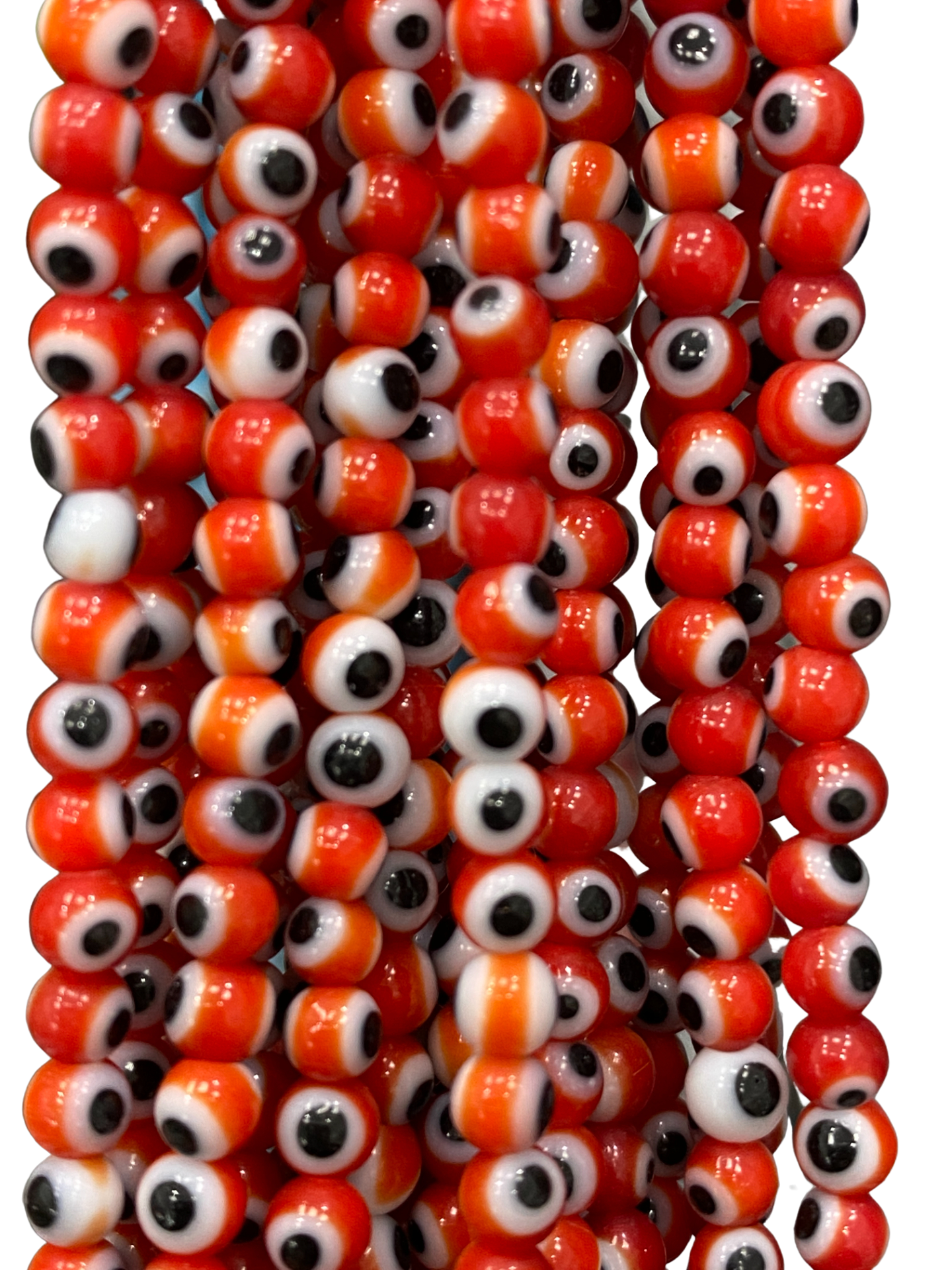 4mm Evil Eye - (Polished) -Round/ Smooth