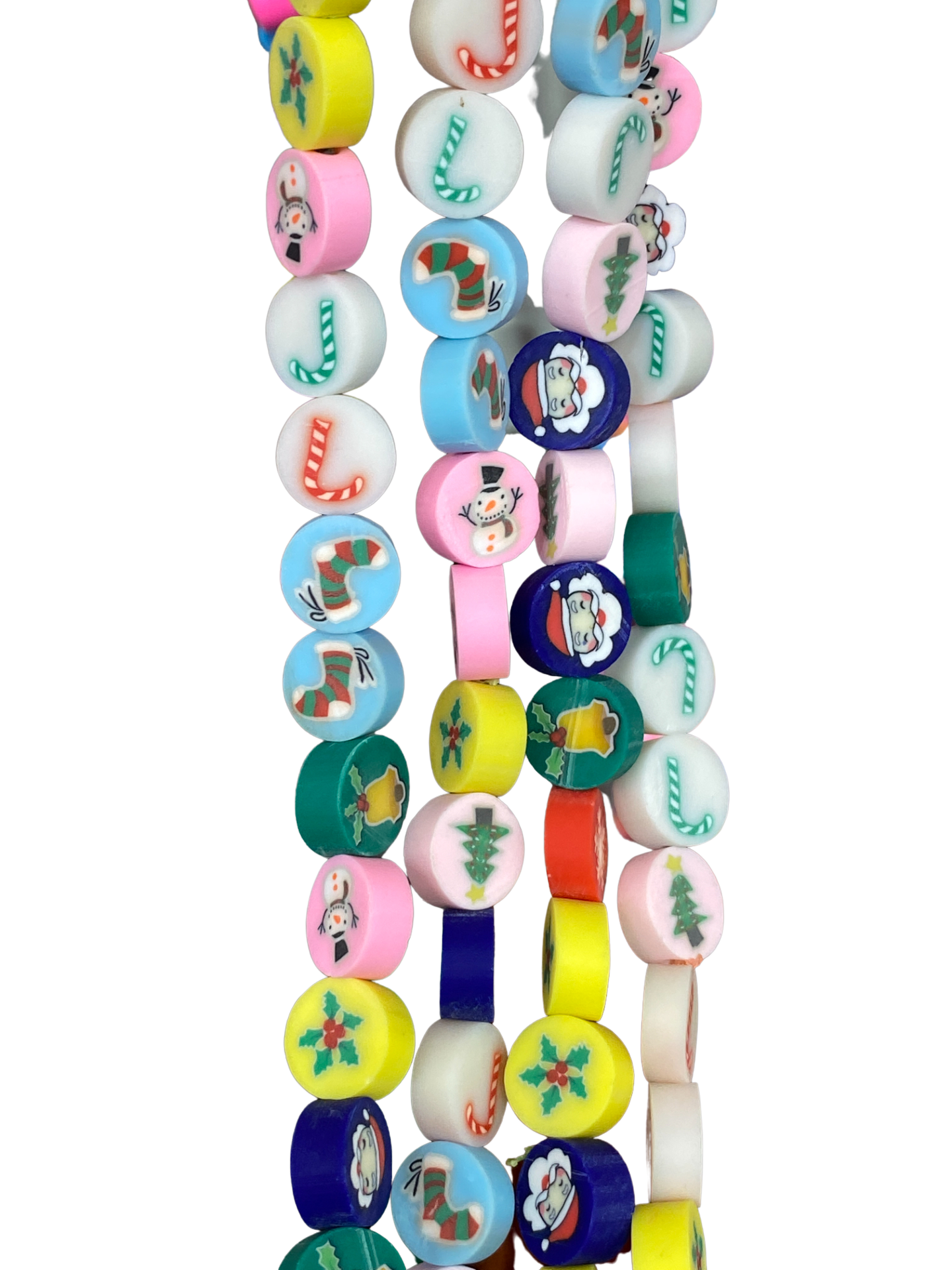 Christmas Shapes - Clay Beads