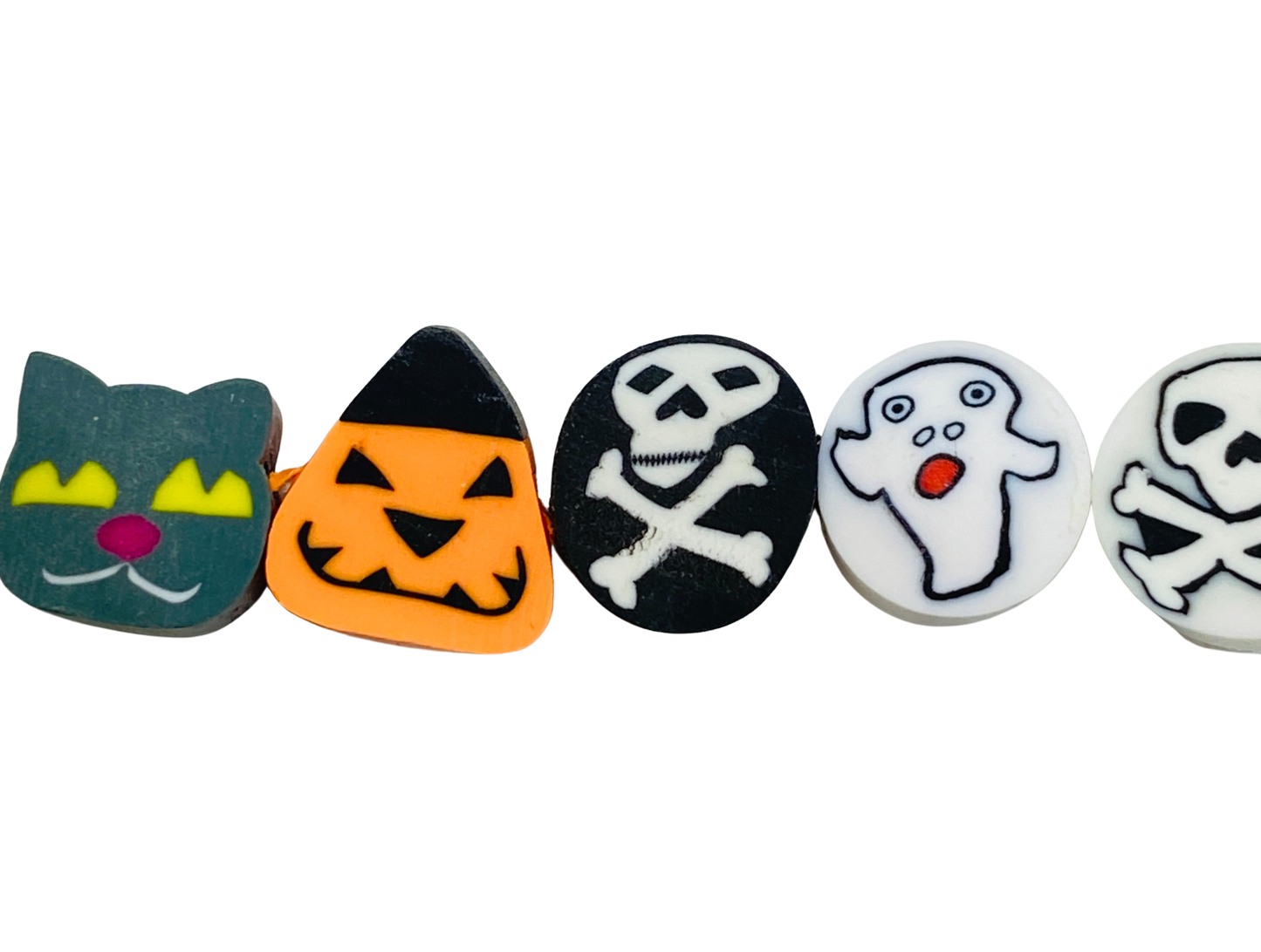 Halloween Shapes - Clay Beads