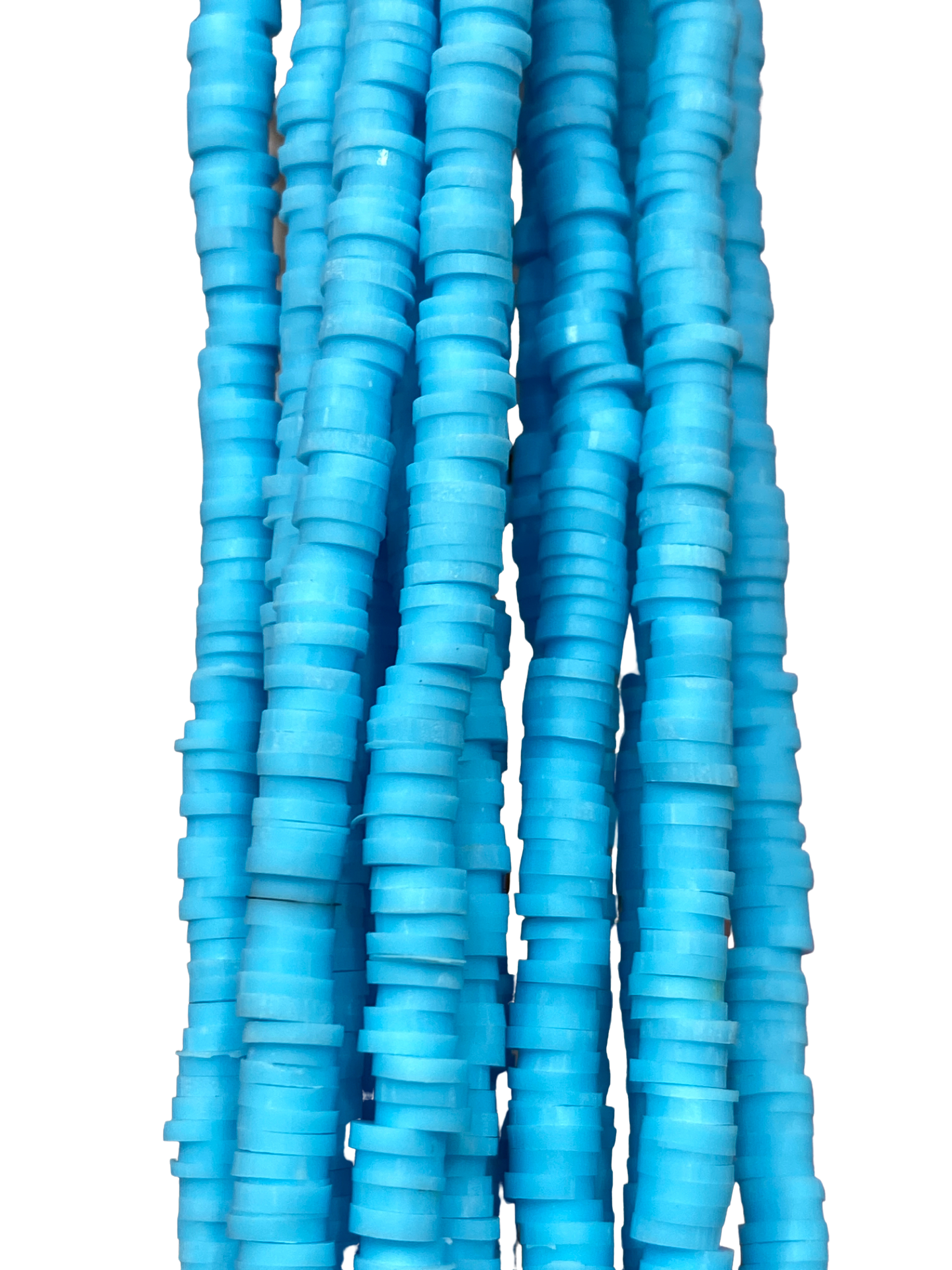 Baby Blue Heishi Disc - Clay Beads