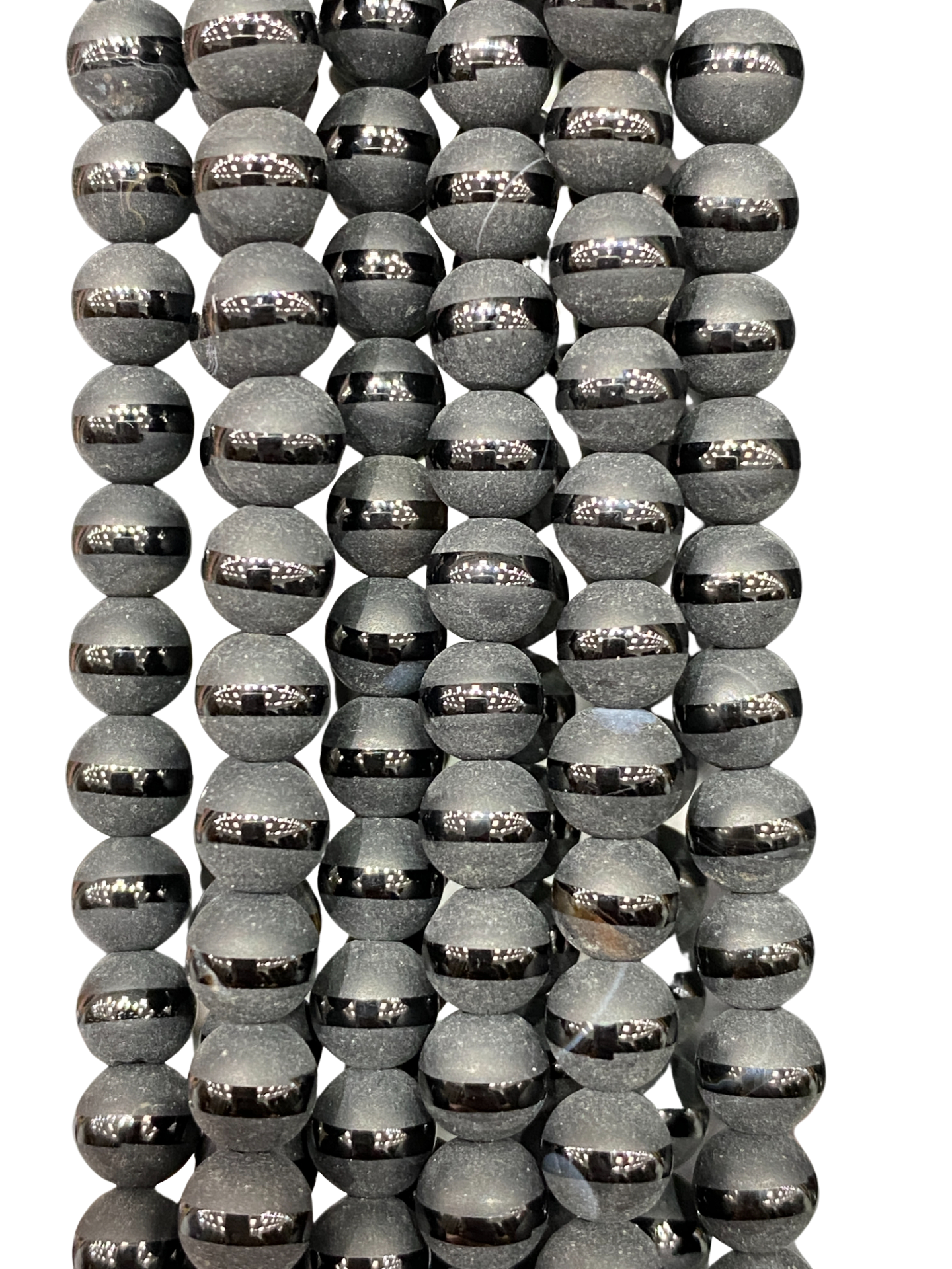 Tuxedo Onyx - (Matte/ Polished) - Round/ Smooth