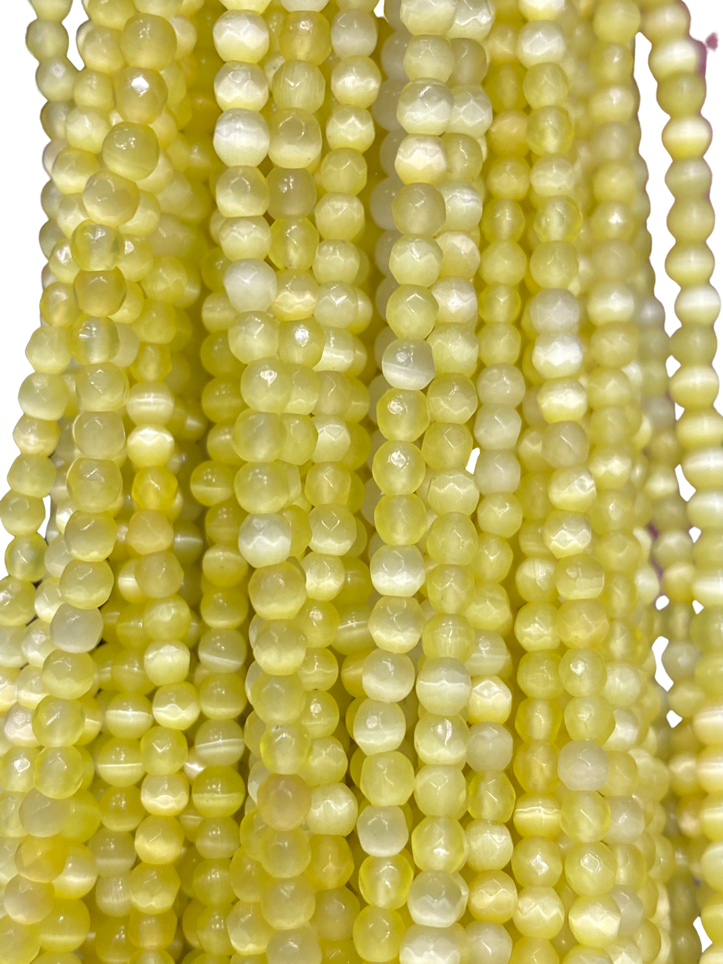 3mm Cat Eye - (Polished) - Round/ Smooth