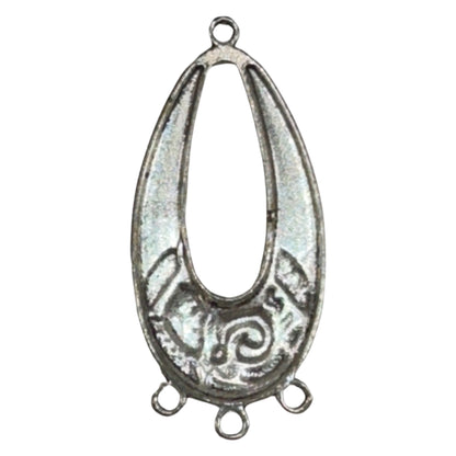 21mm x 45mm Oval Pendant (3 String)