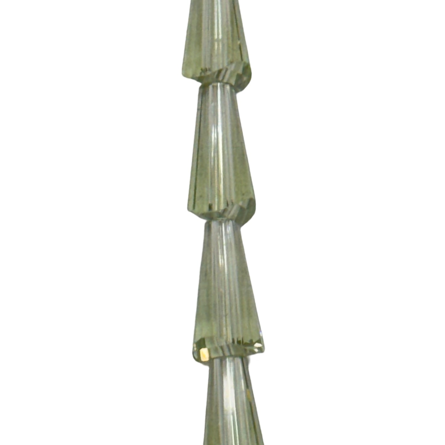 Chinese Crystal - (Polished) -  Cone/ Faceted