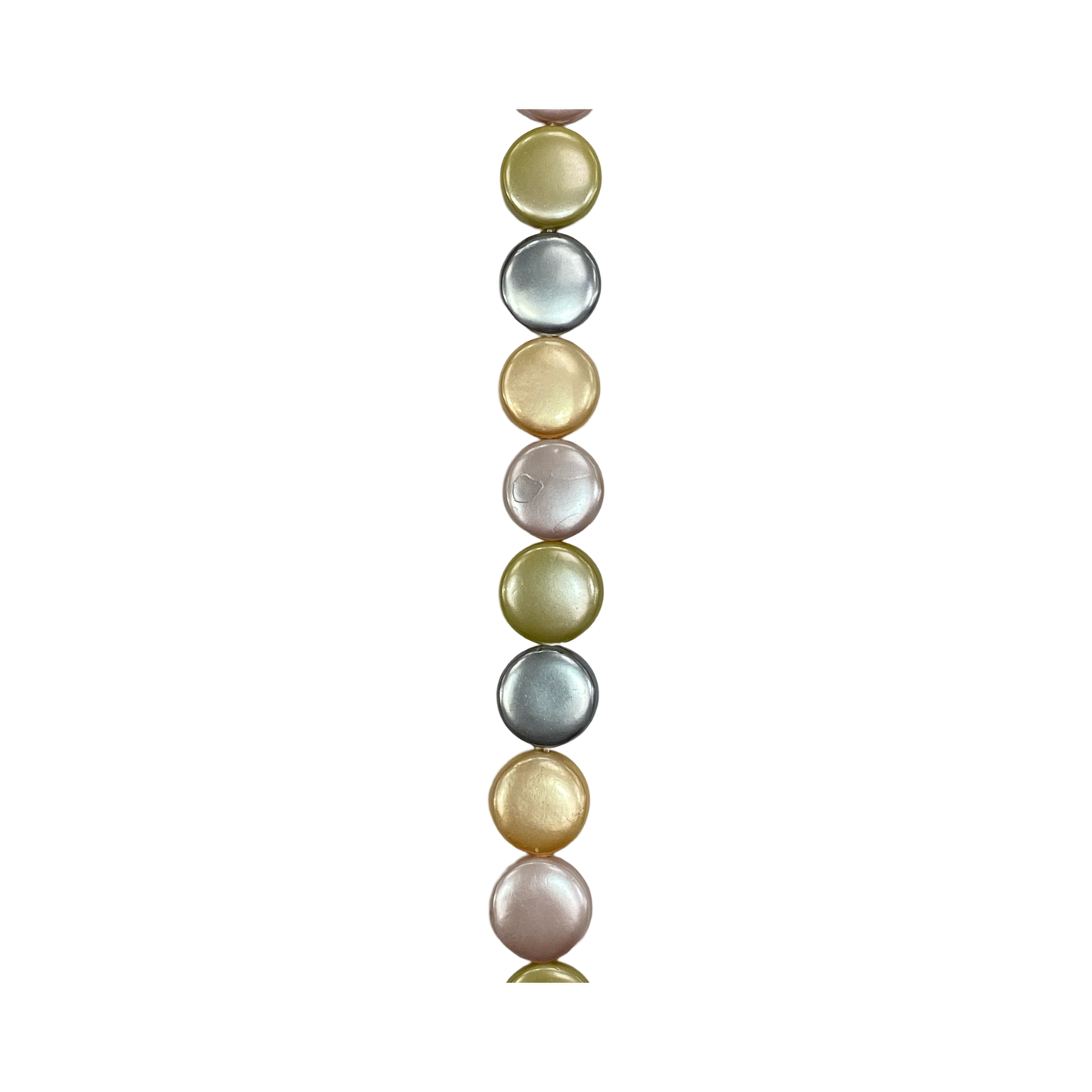 15mm Mother of Pearl - (Polished) - Coin/ Smooth (Copy)