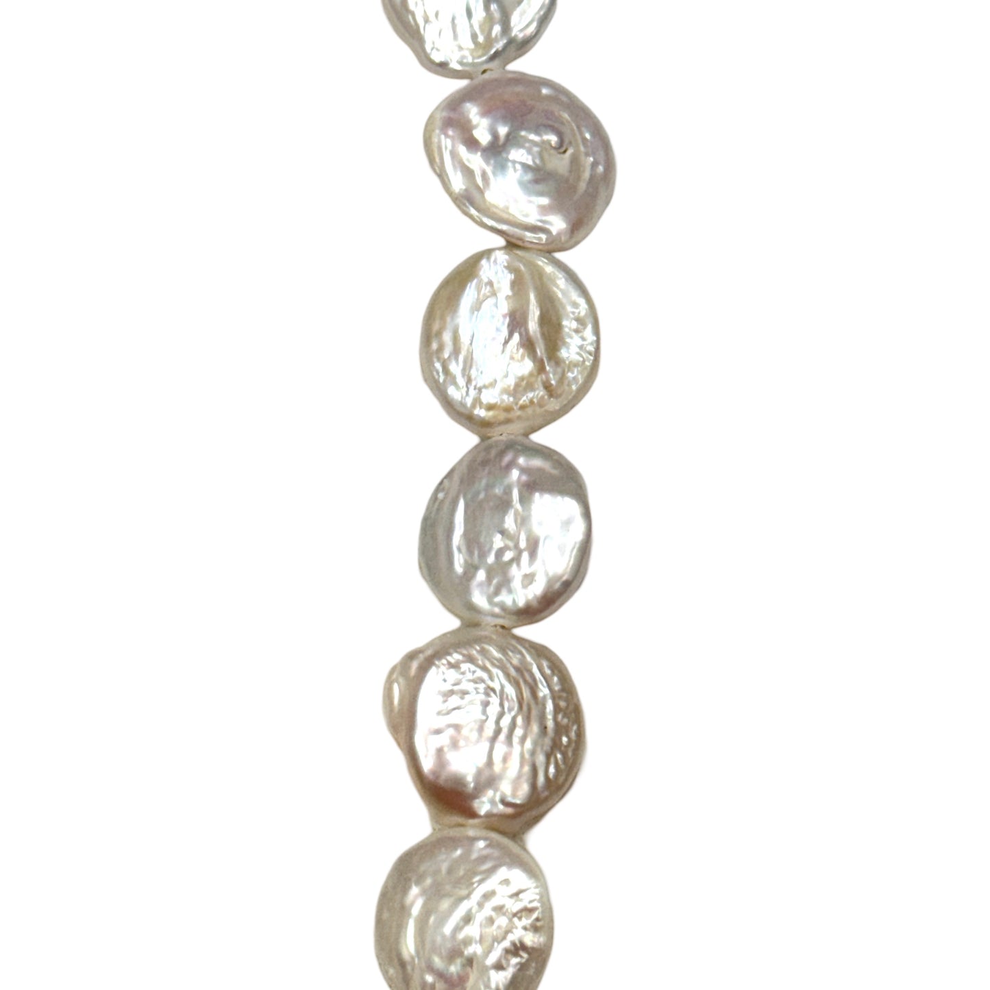 Freshwater Pearl - (Polished) -  Coin/ Smooth