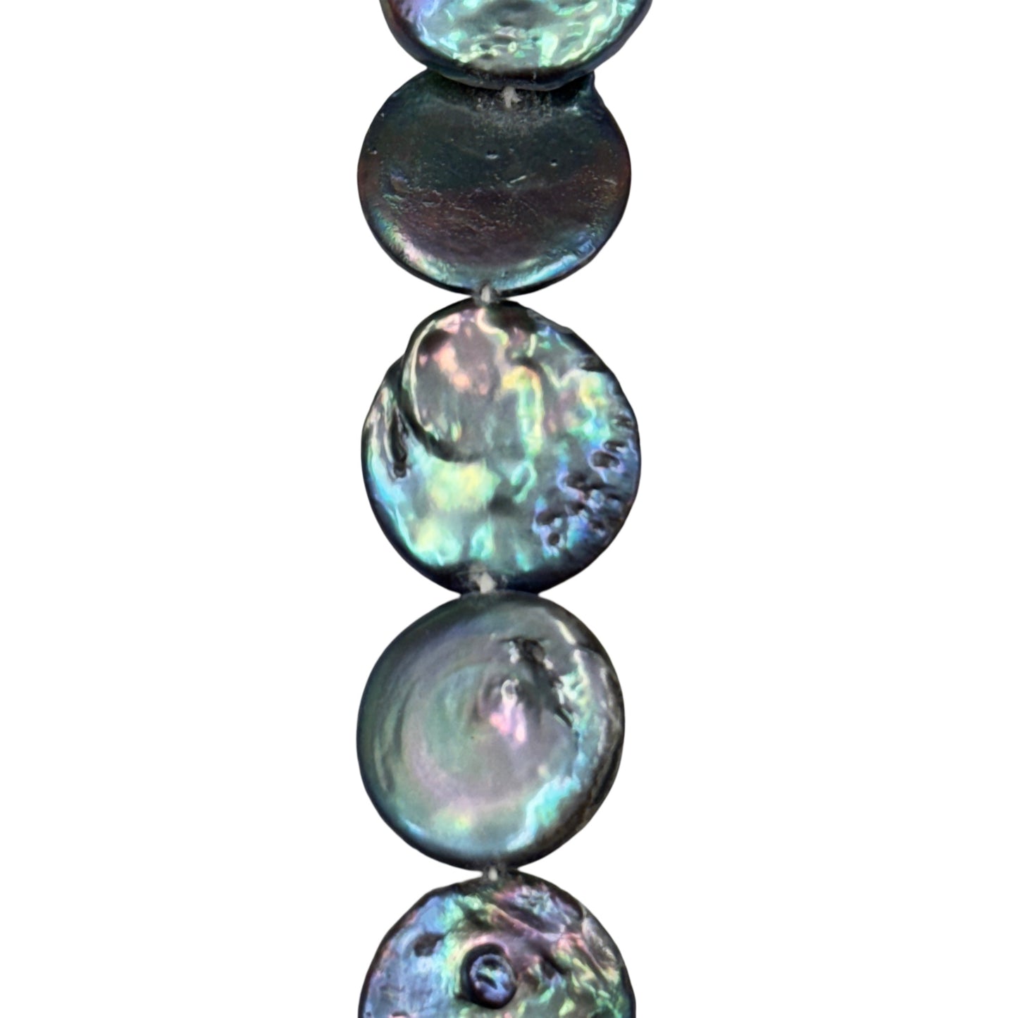 Freshwater Pearl - (Polished) -  Coin/ Smooth