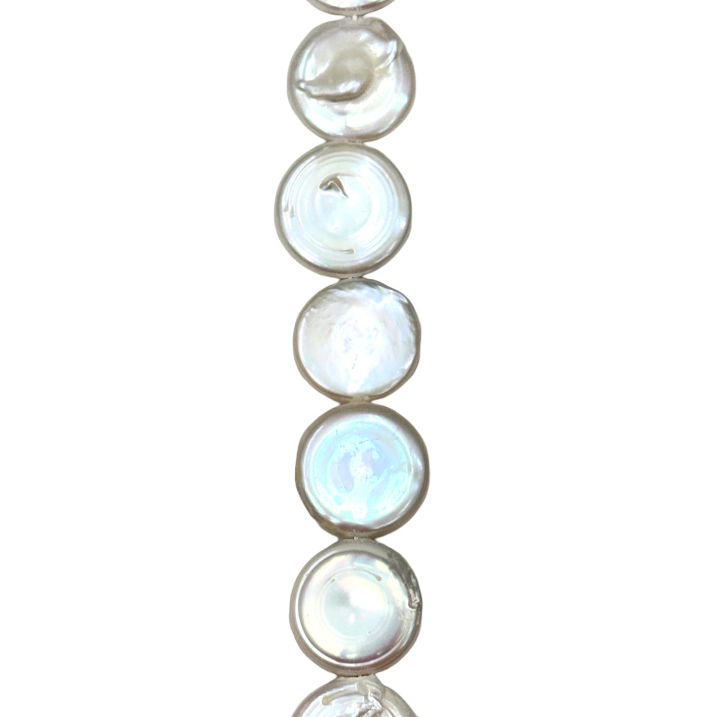 Freshwater Pearl - (Polished) -  Coin/ Smooth