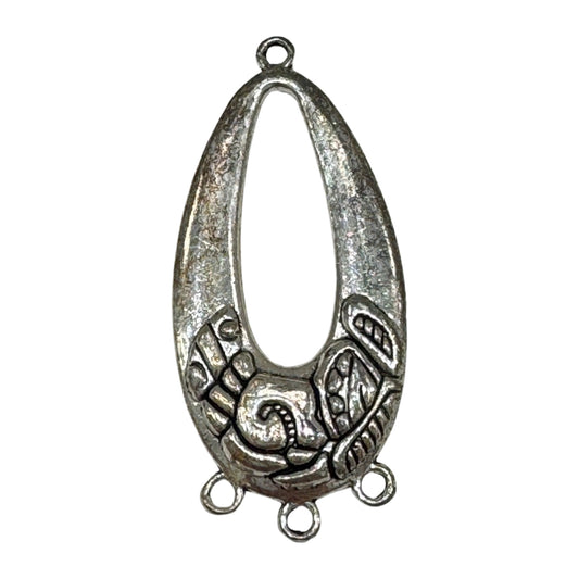 21mm x 45mm Oval Pendant (3 String)