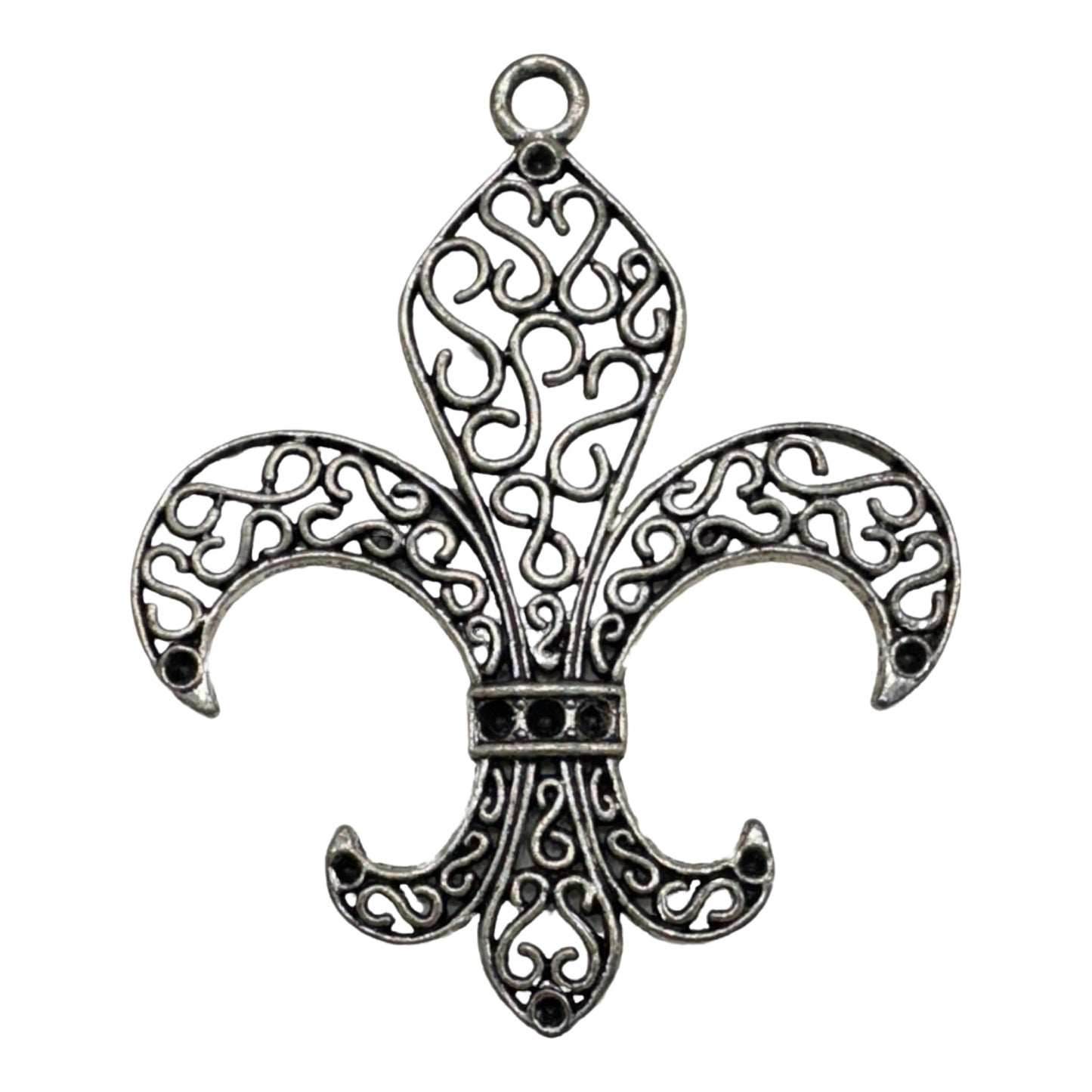 62mm x 75mm Fleur-De-Lis Pendant