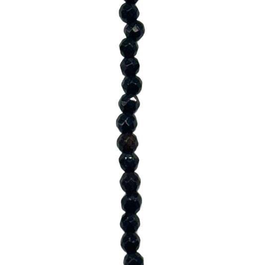 Black Onyx (Polished) - Round/ Faceted