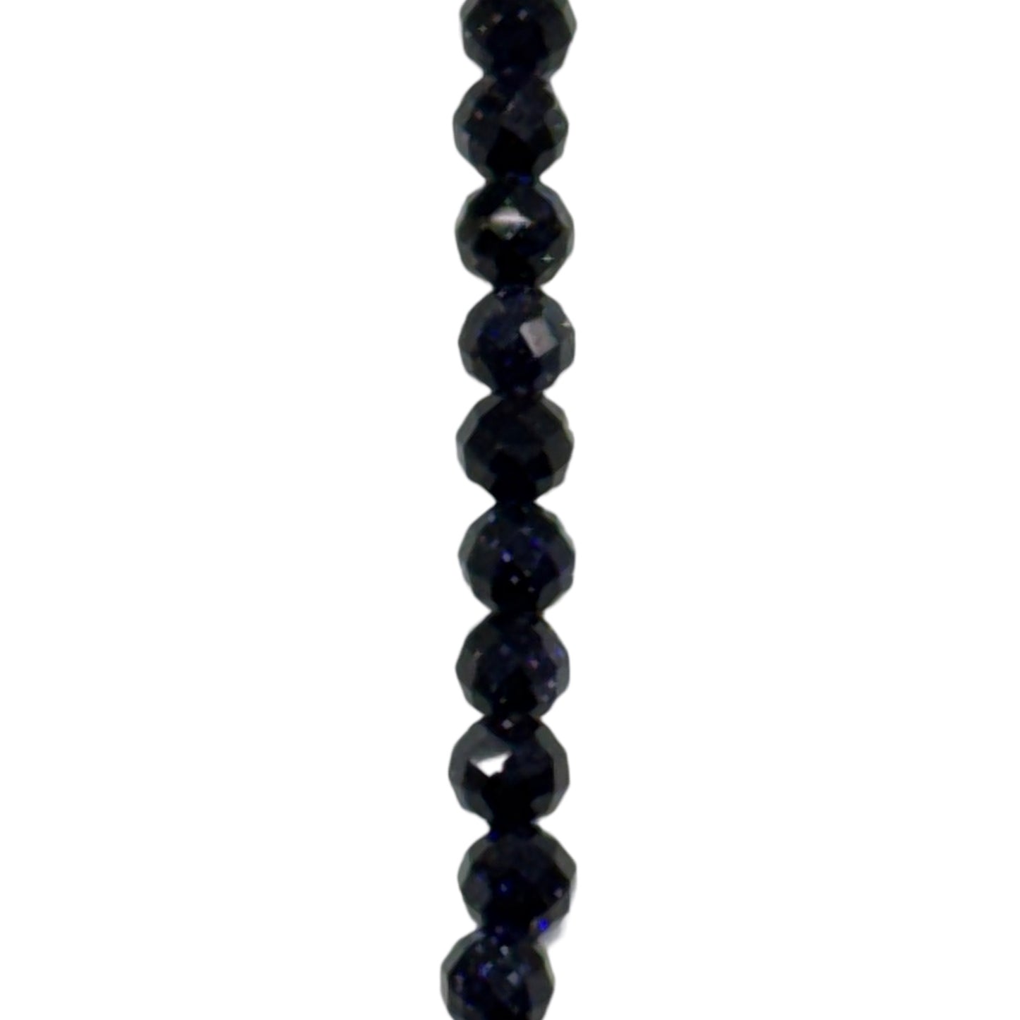 Blue Goldstone (Polished) - Round/ Faceted