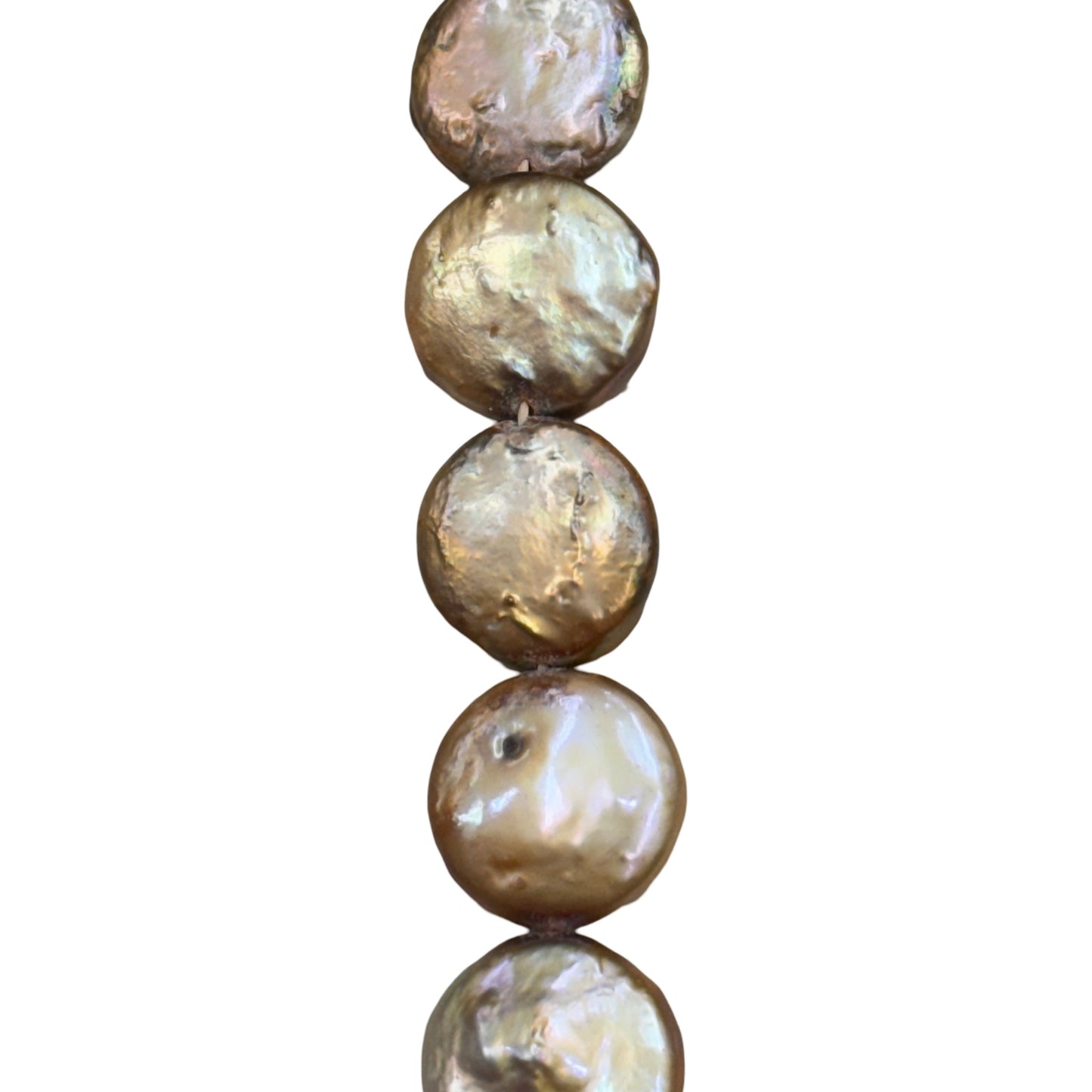 Freshwater Pearl - (Polished) -  Coin/ Smooth