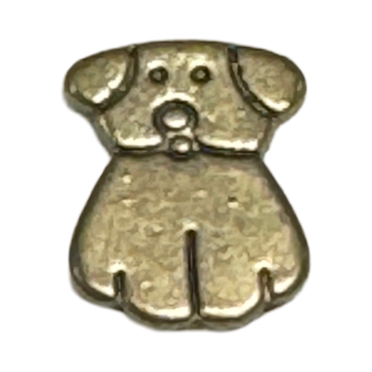 10x9mm Pewter Puppy