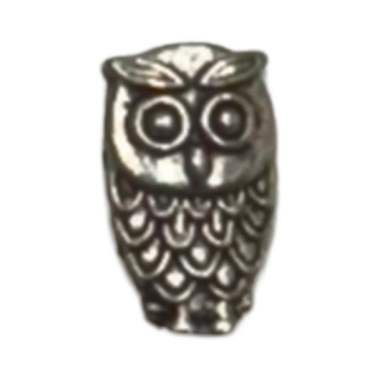 10x6mm Pewter Owl