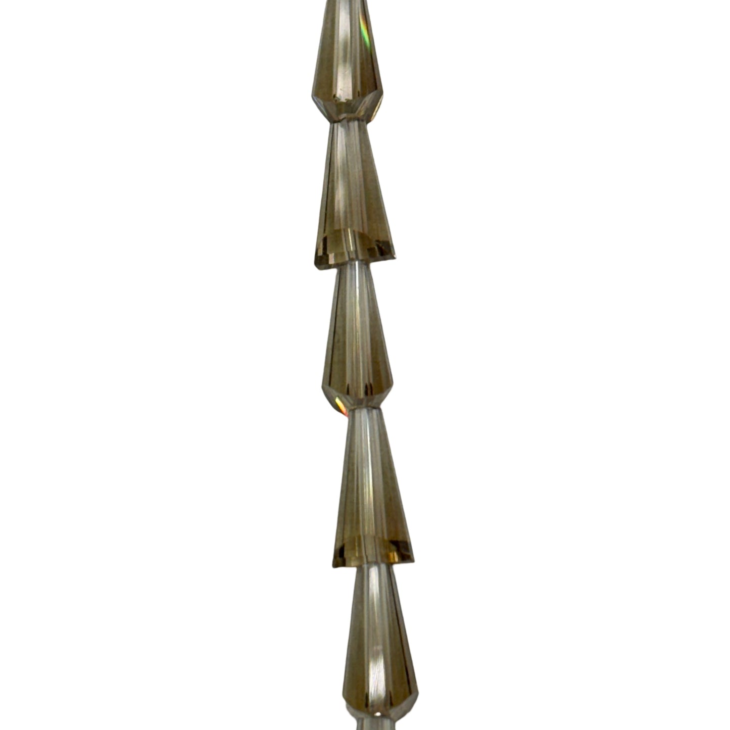 Chinese Crystal - (Polished) -  Cone/ Faceted