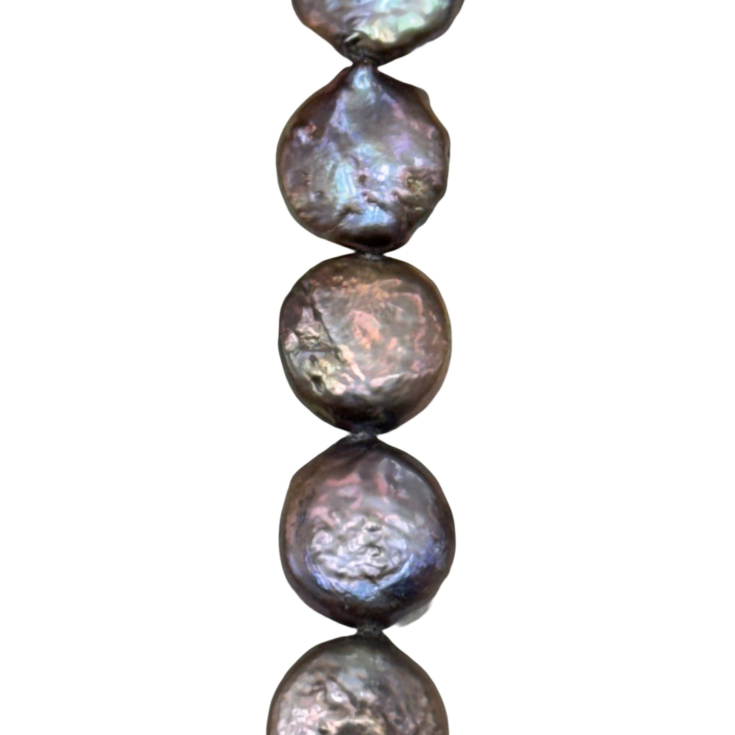 Freshwater Pearl - (Polished) -  Coin/ Smooth