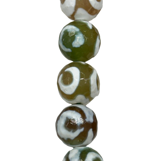 Spot Tibetan Agate - (Polished) -  Round/ Faceted