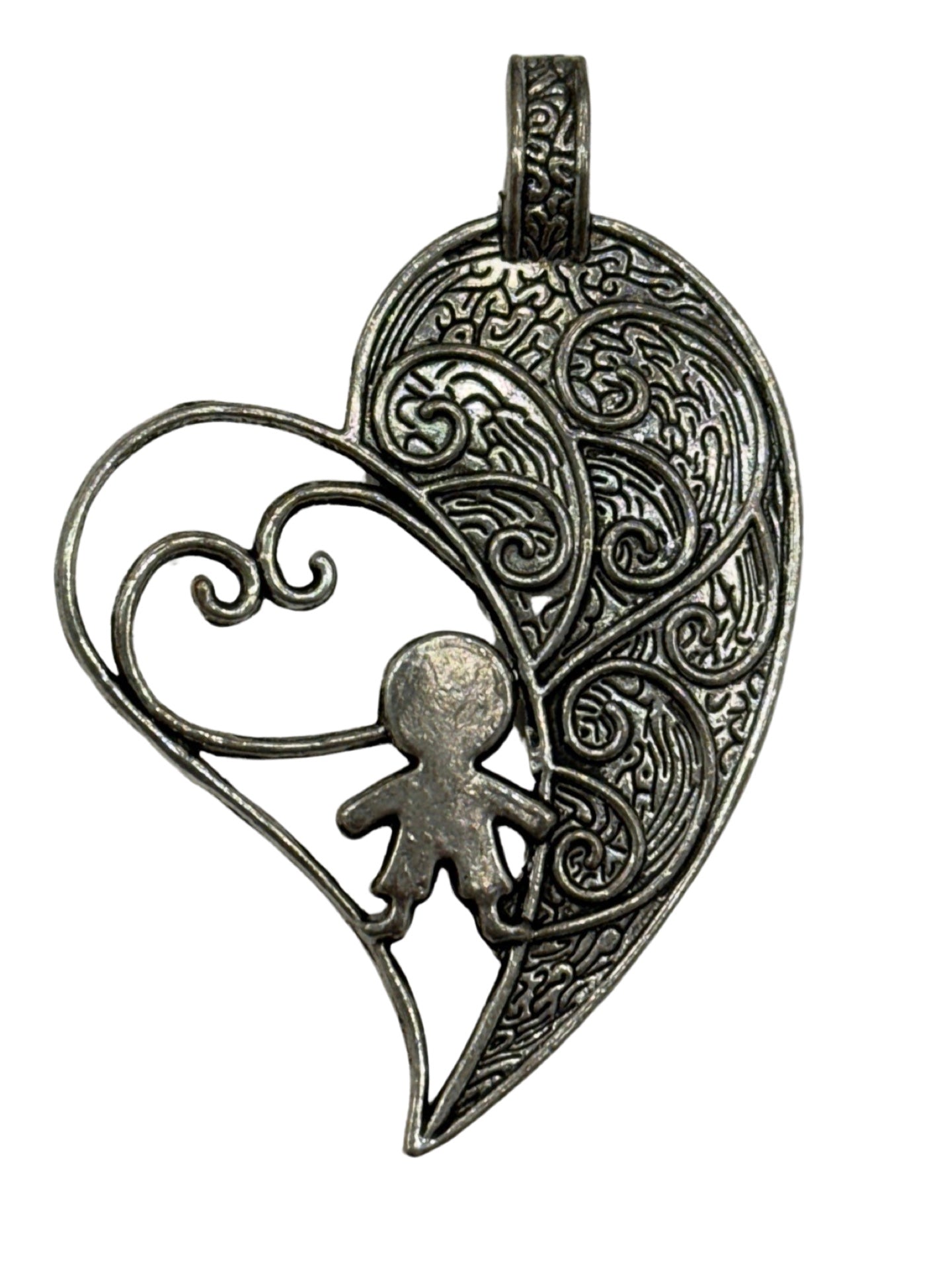 44mm x 65mm Heart Pendant