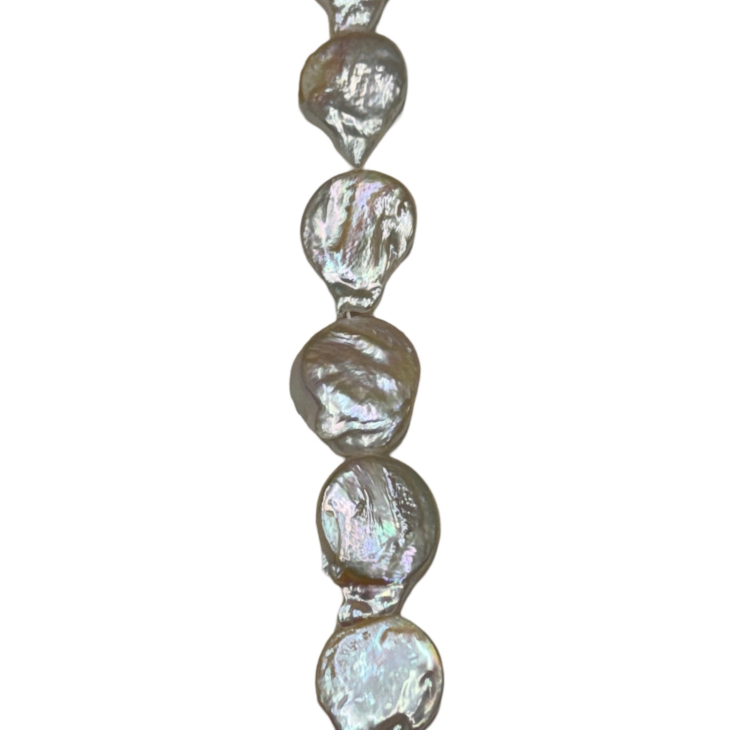 Freshwater Pearl - (Polished) -  Coin/ Smooth