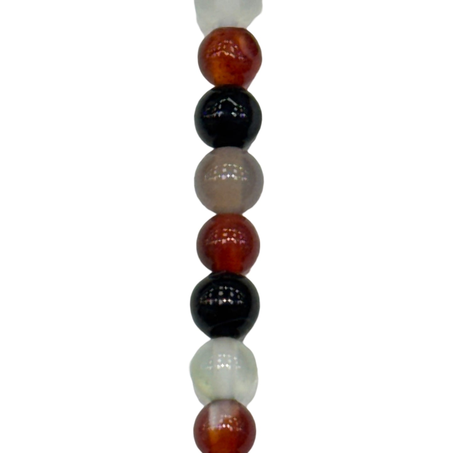 Mixed Agate (Polished) - Round/ Smooth