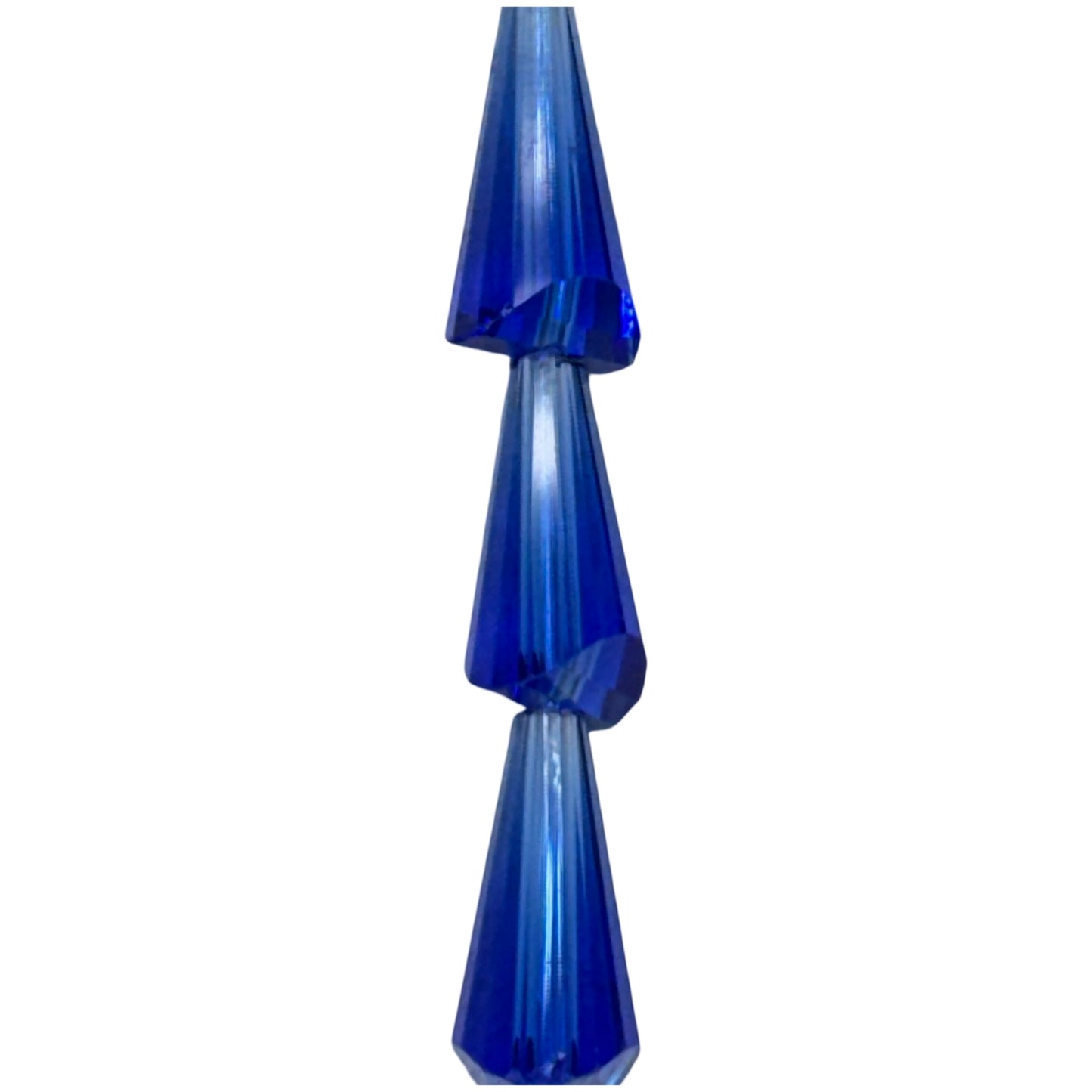 Chinese Crystal - (Polished) -  Cone/ Faceted