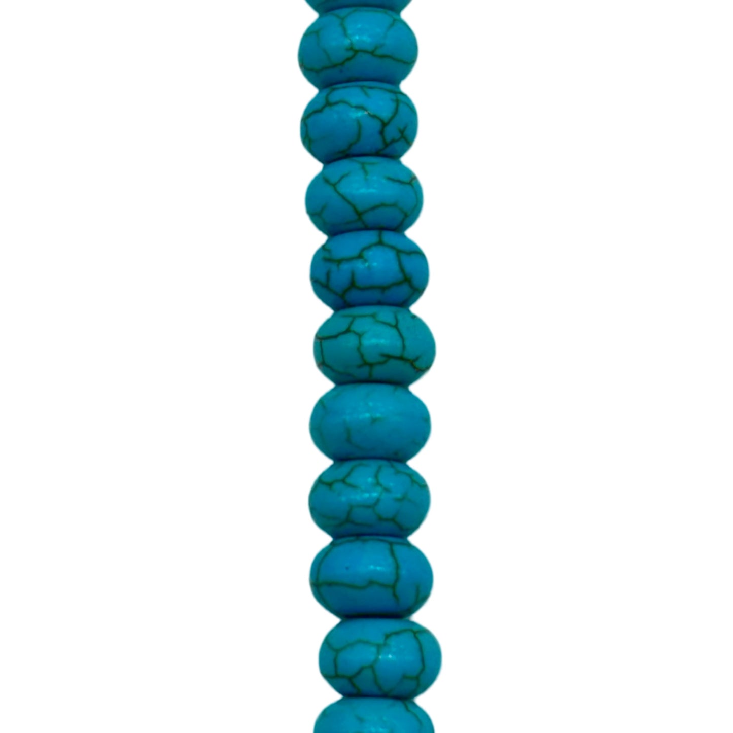 Natural Turquoise (Polished) - Roundel/ Smooth