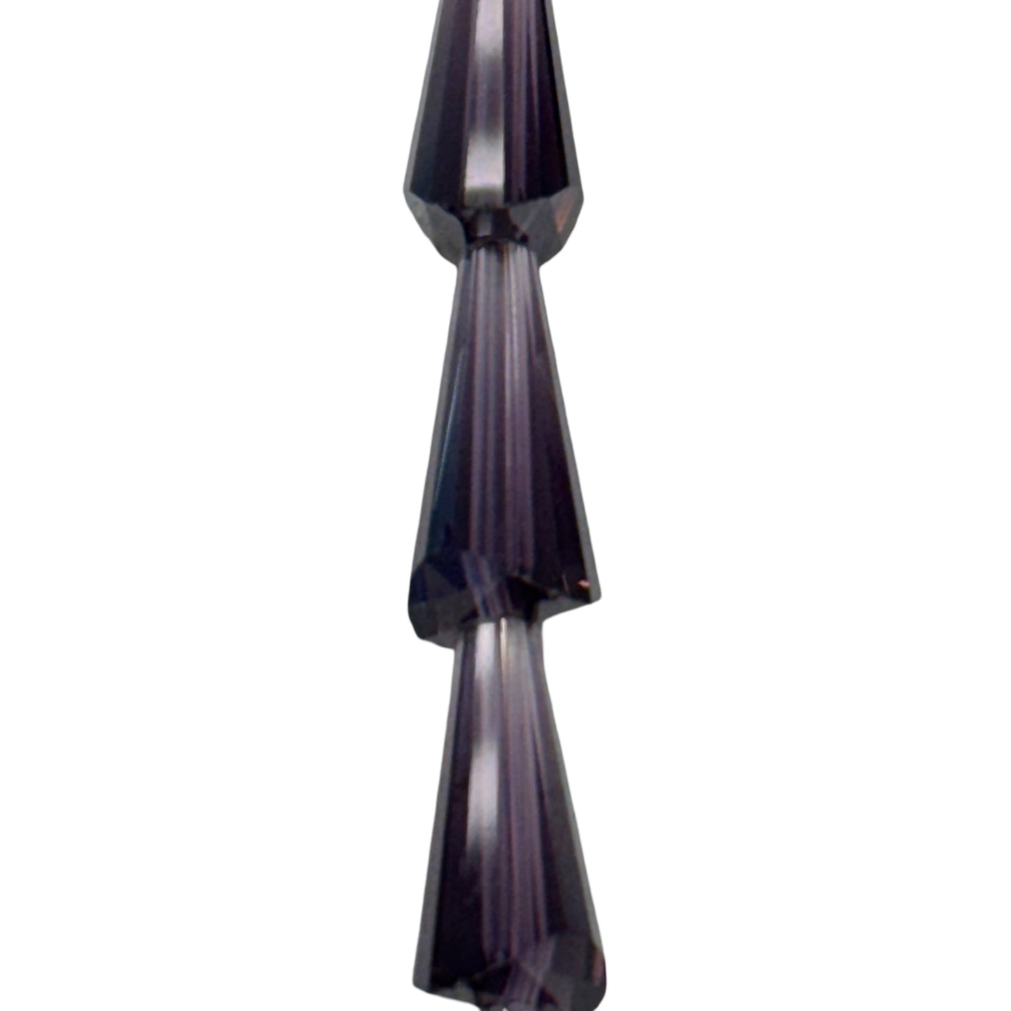 Chinese Crystal - (Polished) -  Cone/ Faceted